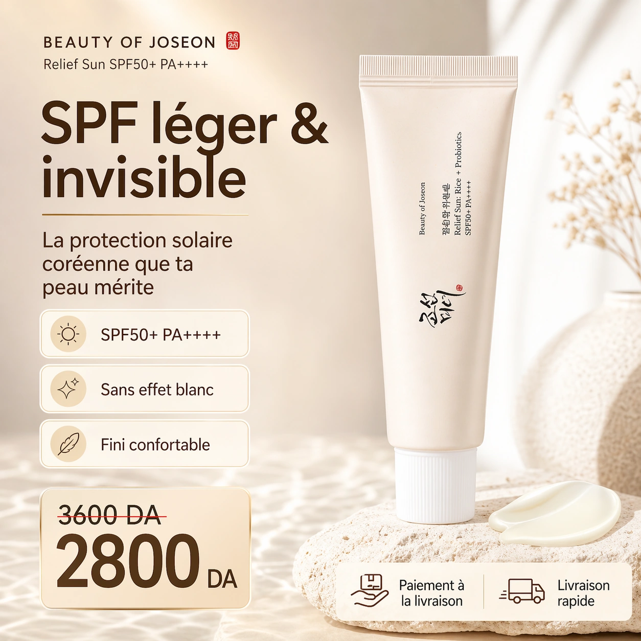 Beauty of Joseon Relief Sun SPF50+ PA++++